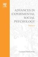 Advances in experimental social psychology