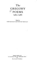 The Gregory poems 1985-1986