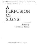 A perfusion of signs