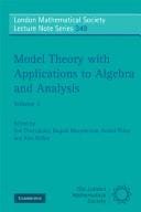 Model theory with applications to algebra and analysis