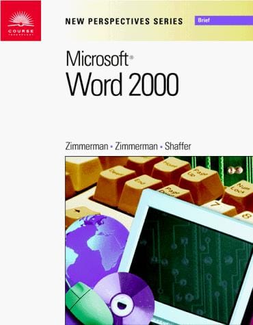 New Perspectives on Microsoft Word 2000 - Brief (New Perspectives Series)