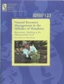 Natural resource management in the hillsides of Honduras
