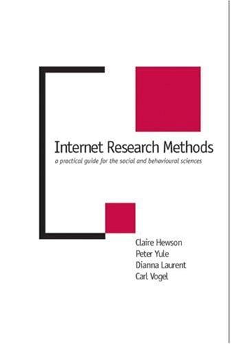 Internet research methods
