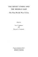 The Soviet Union and the Middle East