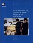 Social Assessment and Agricultural Reform in Central Asia and Turkey