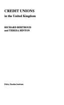 Credit unions in the United Kingdom