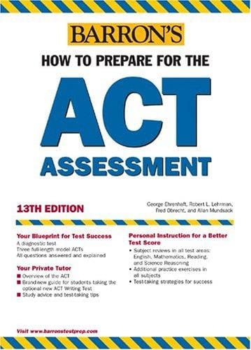 Barron's how to prepare for the ACT assessment