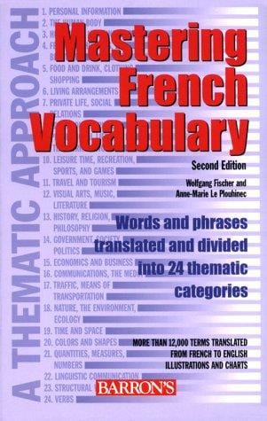 Mastering French vocabulary