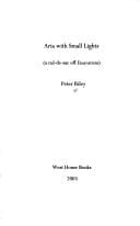 Aria With Small Lights