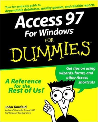 Access 97 for Windows for dummies