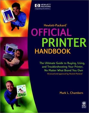 Hewlett-Packard official printer handbook