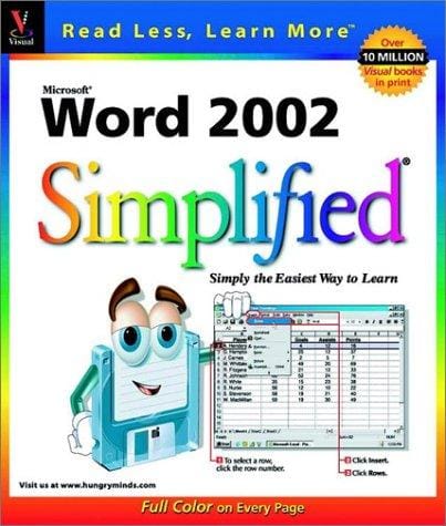 Word 2002 simplified