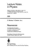 Resonances