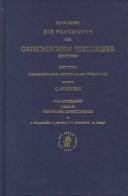 Felix Jacoby, Fragmente Der Griechischen Historiker Continued