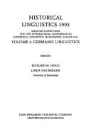 Historical linguistics 1995