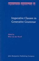 Imperative Clauses in Generative Grammar