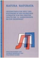 Natura naturata