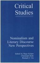 Nominalism and literary discourse