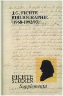 J.G. Fichte-Bibliographie, 1968-1992/93
