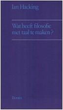 Wat Heeft Filisofie Met Taal Te Maken?
