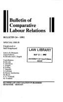 Employed or Self-Employed (Bulletin of Comparative Labour Relations Series Set)
