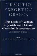 The Book of Genesis in Jewish and Oriental Christian Interpretation