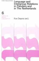 Language and Intergroup Relations in Flanders and in the Netherlands (Topics in Sociolinguistics, 6)