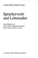 Spracherwerb und Lebensalter