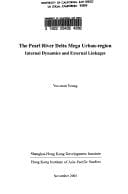 The Pearl River Delta mega urban-region