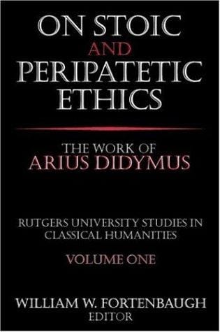 On Stoic and Peripatetic ethics