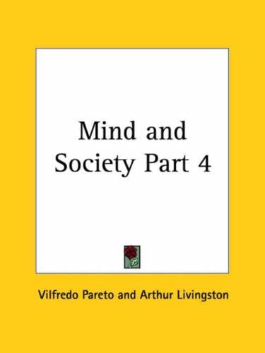 Mind and Society, Part 1