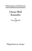 Christa Wolf, Kassandra
