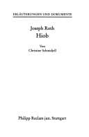 Joseph Roth, Hiob