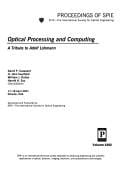 Optical processing and computing