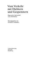 Vom Verkehr mit Dichtern und Gespenstern