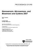 Nanosensors, microsensors, and biosensors and systems 2007