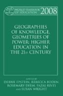 Geographies of knowledge, geometries of power