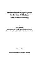 Die deutschen Kriegsgefangenen des Zweiten Weltkrieges