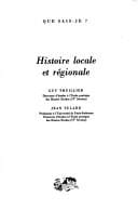 Histoire locale et régionale