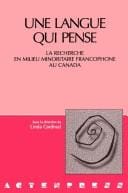 Une Langue qui pense