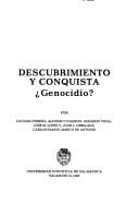 Descubrimiento y conquista, genocidio?