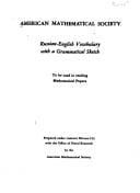 Russian-English vocabulary, with a grammatical sketch