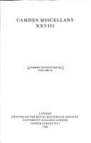 Camden miscellany, v. 28