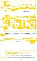 Texte, lecture, interprétation