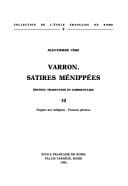 Varron, Satires Ménippées