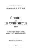 Autour du père Castel et du clavecin oculaire