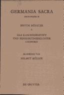 Die Bistümer Der Kirchenprovinz Köln. Das Bistum Münster: Das Kanonissenstift Und Benediktinerkloster Liesborn (German Edition)