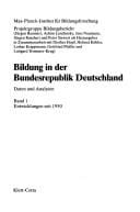 Bildung in der Bundesrepublik Deutschland
