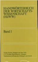 Handwörterbuch der Wirtschaftswissenschaft (HdWW)