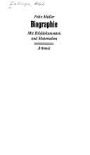 Biographie [von Albin Zollinger]